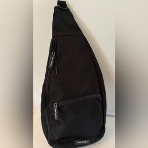 Vera Bradley Black Sling bag NWOT